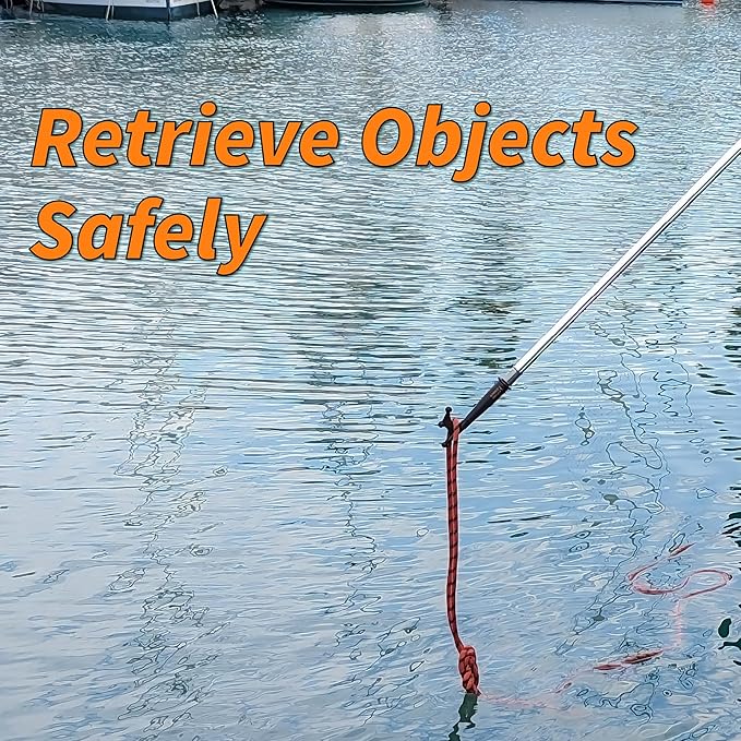 Boat Hook for Docking with Telescoping Extension Pole // Durable, Lightweight - Image 5