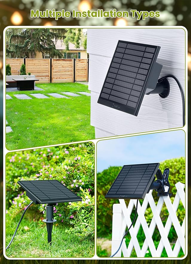 Brightown 75FT Solar String Lights Outdoor Waterproof - Image 7