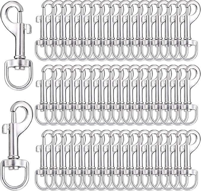 Lucky Goddness 50pcs Swivel Snap Hooks by LuckyGoddness