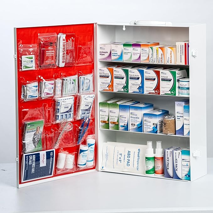 Restaurant Metal First Aid Cabinet, Wall Mountable by HomePage