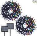 JMEXSUSS 2 Pack Solar String Lights Outdoor Waterproof, Total 400 LED 151FT by JMEXSUSS