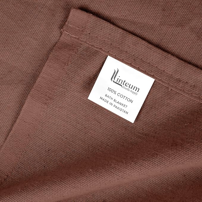 Linteum Textile Supply 100% Cotton Hospital Patient Bath Blanket, Bed Bath Sheet - Image 5