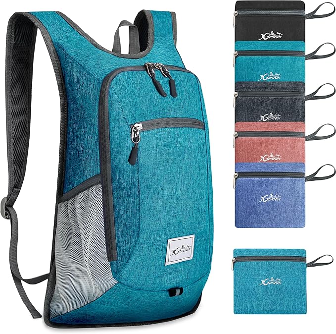 Xgunion Hiking Backpack 10L Small Travel Lightweight Daypack Foldable Hiking by XGUNION