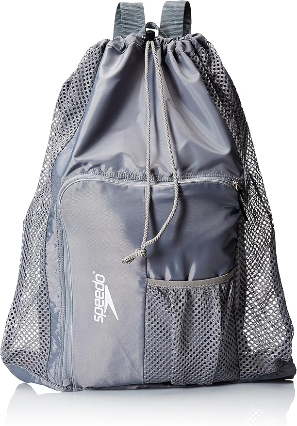 Speedo Unisex-Adult Drawstring Deluxe Ventilator Mesh Equipment Bag by Speedo