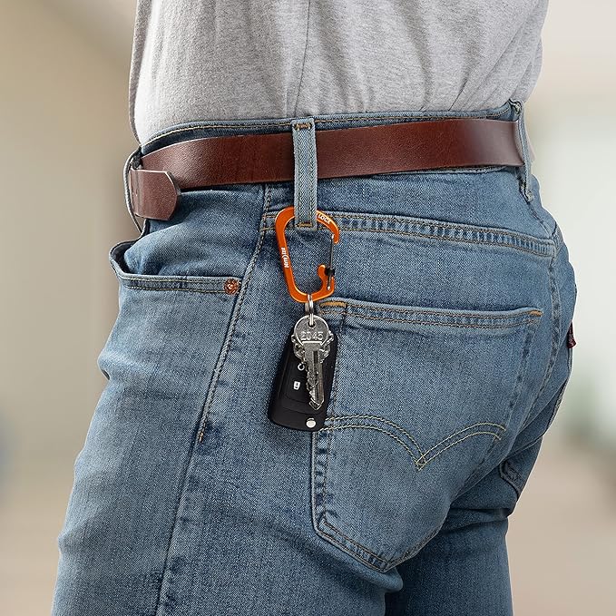 Carabiner SlideLock No3 Orange - Image 6